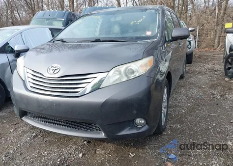 2011 Toyota Sienna Limited из США, поврежденный, VIN 5TDDK3DC8BS017114
